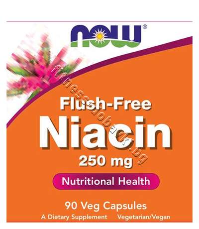 NW-0483 NOW Flush-Free Niacin 250 mg, 90 Veg Caps