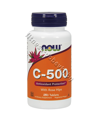 NW-0672 NOW Vitamin C-500, 250 Tablets