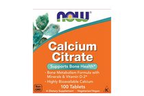   NOW Calcium Citrate, 100 Tablets